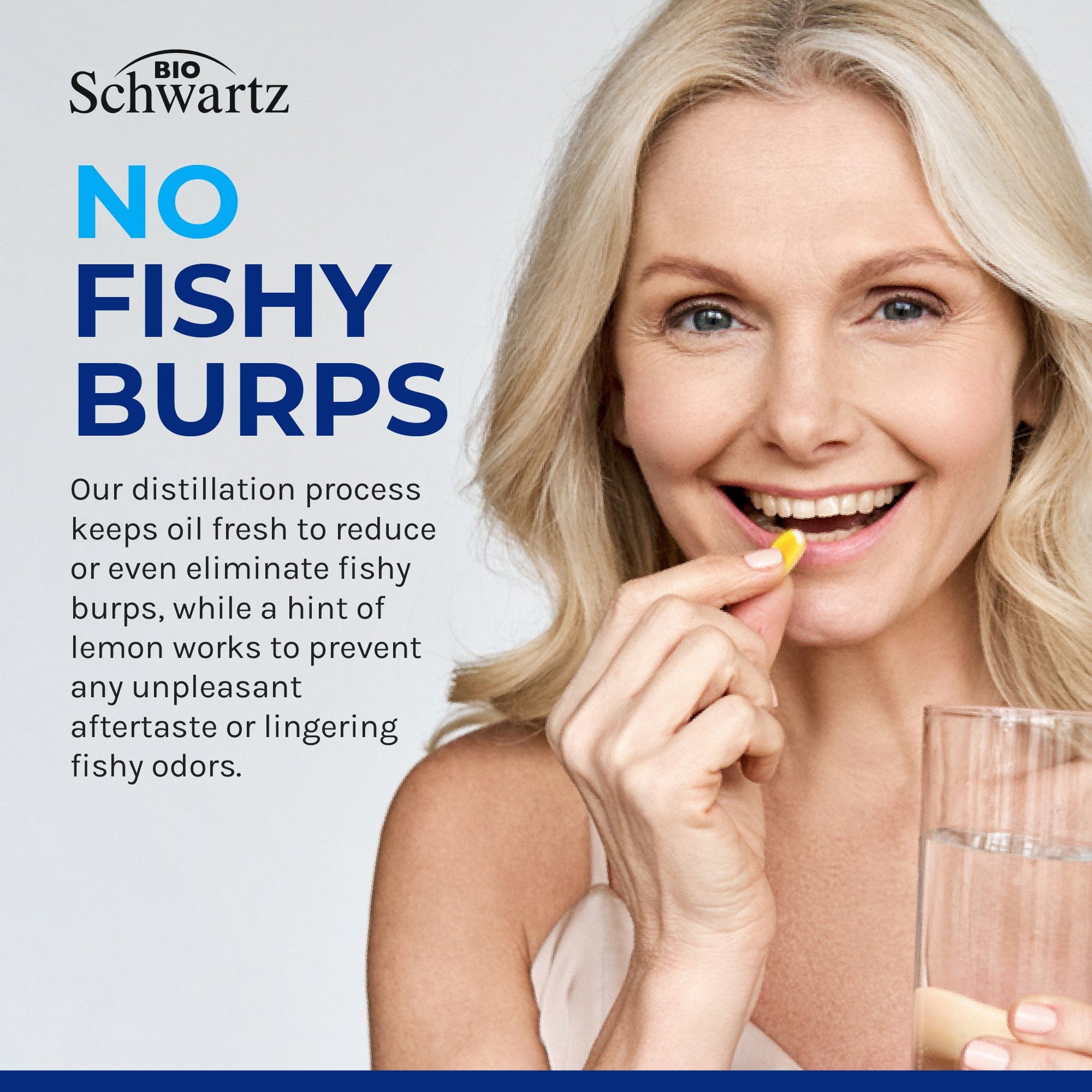 Omega 3 Fish Oil Softgels, 180ct