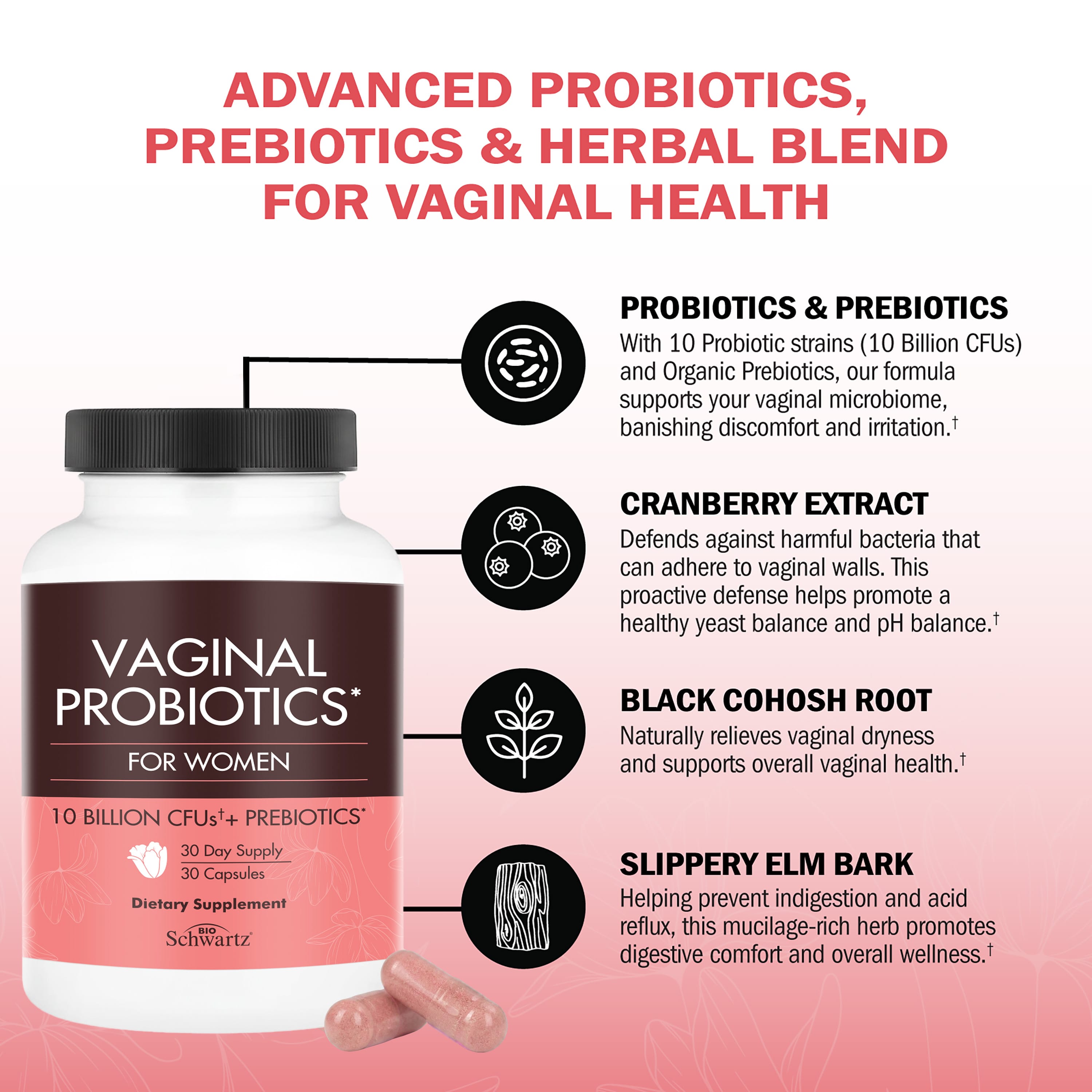 Vaginal Probiotic Capsules