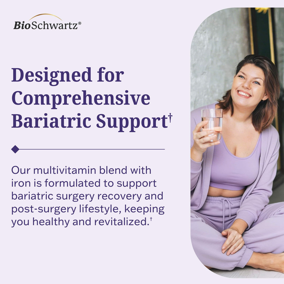 Bariatric Multivitamin + Iron 30 Day Meltable Tablets, Berry