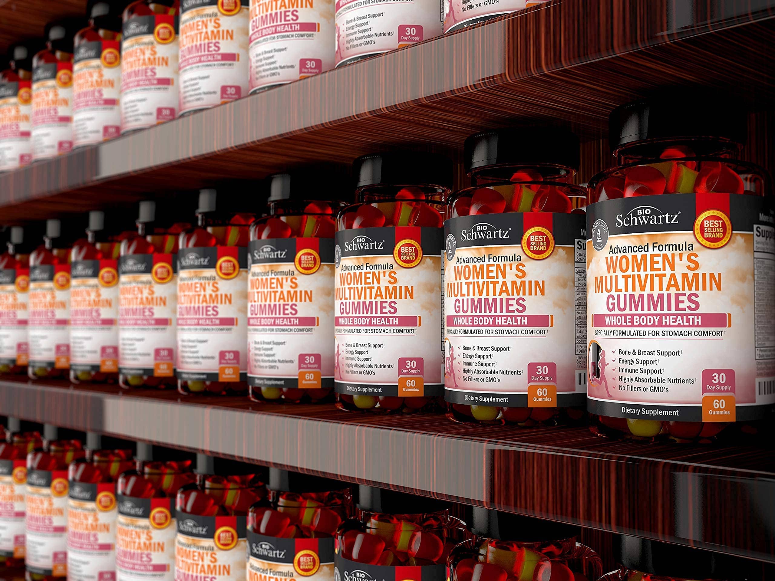 Women's Multivitamin Gummies, Berry, 60ct