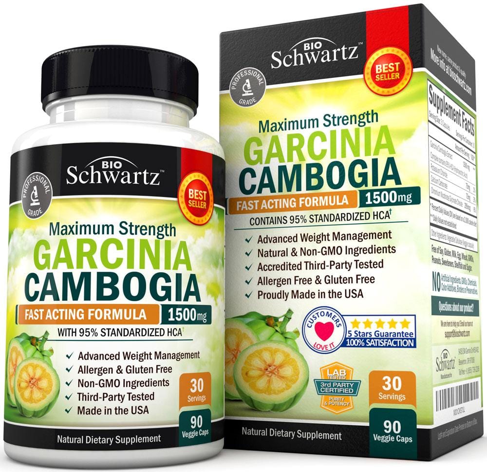 Garcinia Cambogia 1500mg Capsules