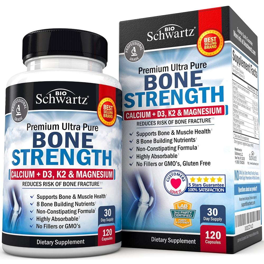 Bone Strength Capsules | Growth & Defense+ | BioSchwartz