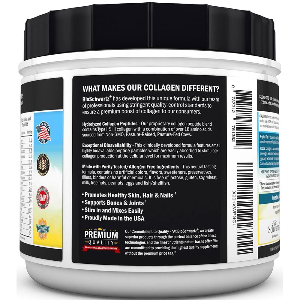 Collagen Peptides Bio+ | BioSchwartz | BioSchwartz