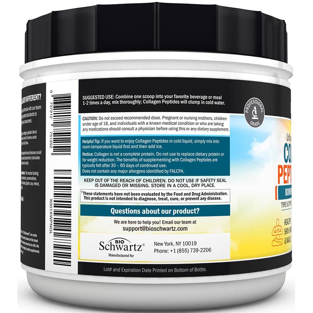 Collagen Peptides Bio+ | BioSchwartz | BioSchwartz