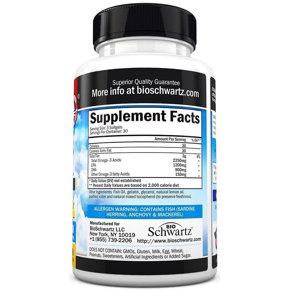 Omega 3 Fish Oil BioSchwartz