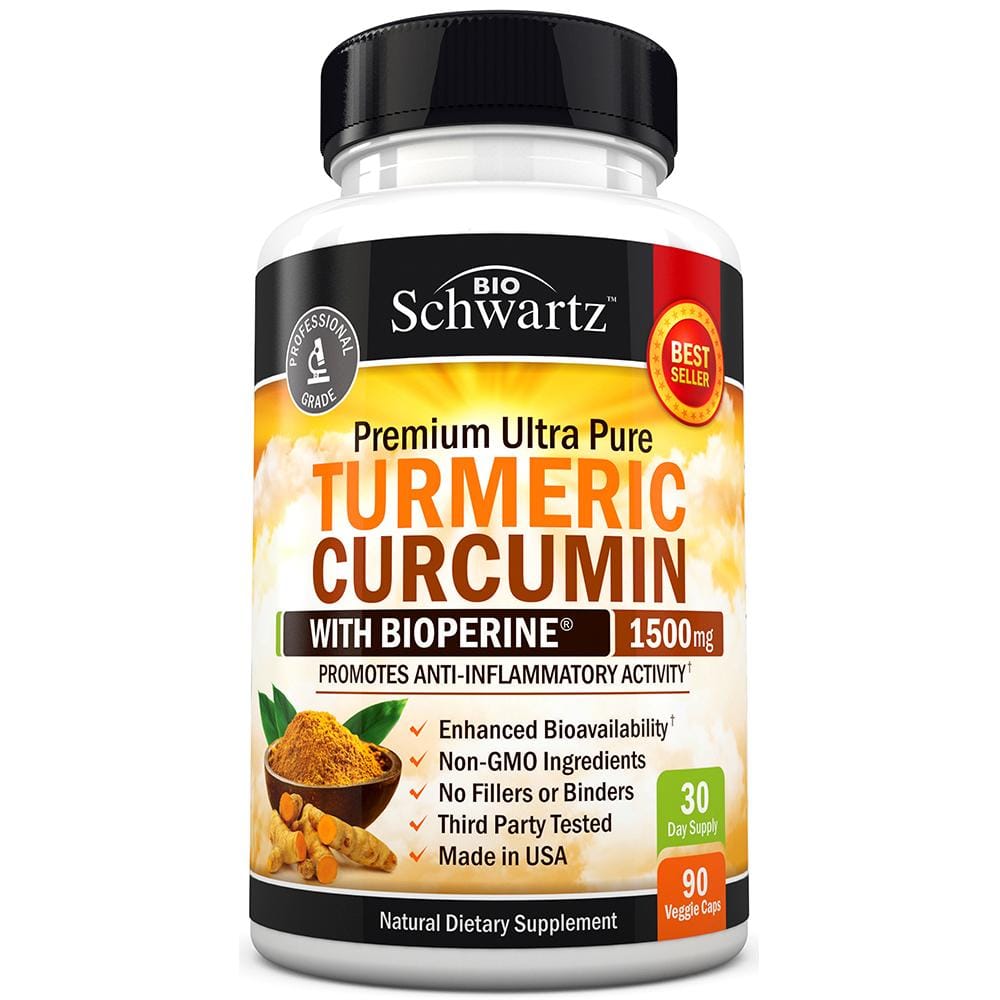 Turmeric Curcumin 1500mg Capsules